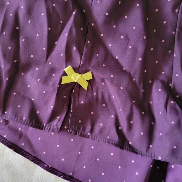 COSMOPOLITAN Medium Pajama Short Small Lace Bra Top NWT Sleepwear - Picture 4 of 11